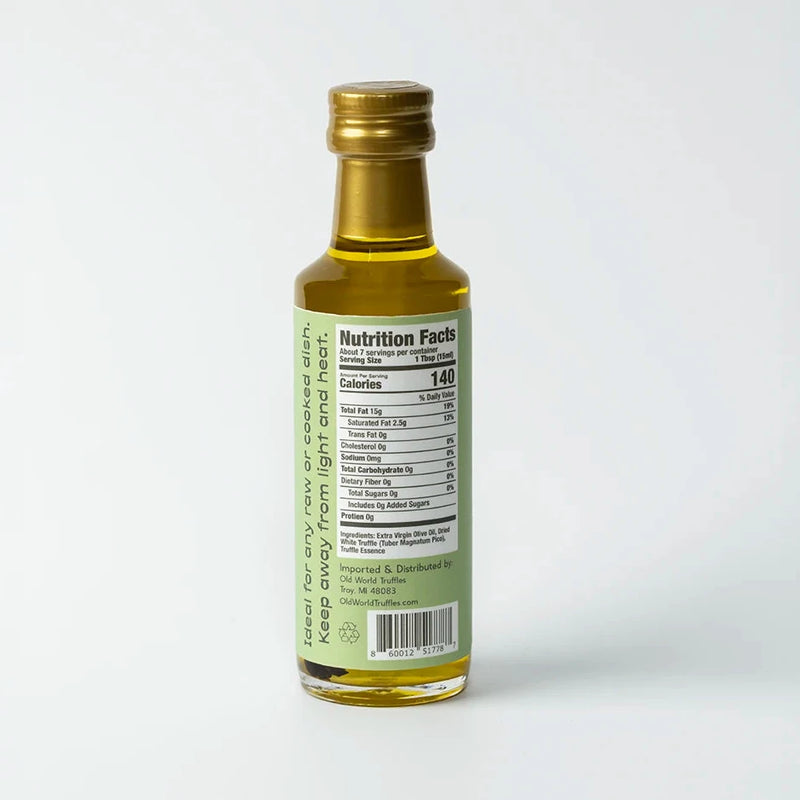 White Truffle Infused Extra Virgin Olive Oil